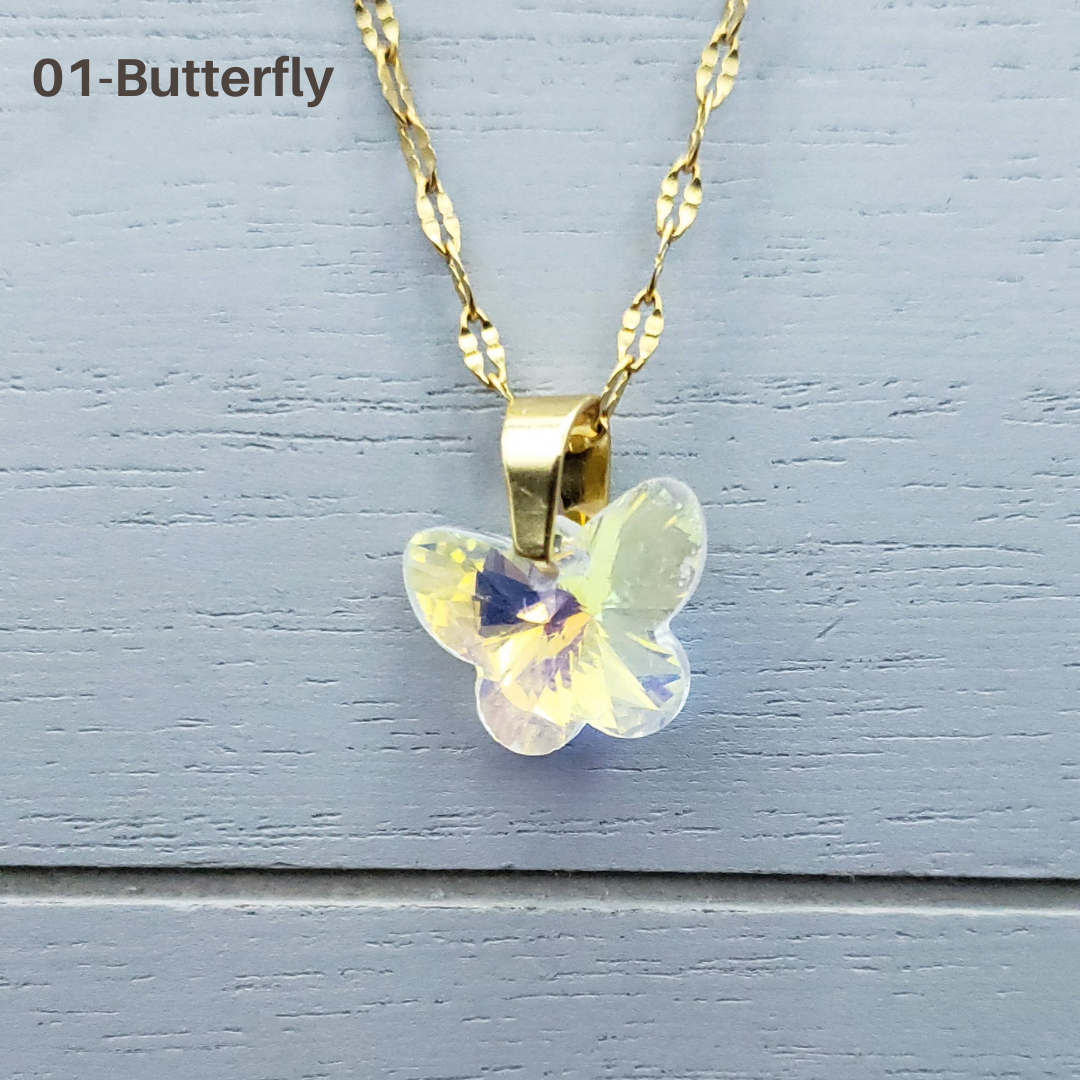Translucent Crystal Necklace